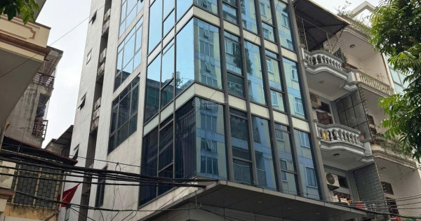 CHO THUÊ NHÀ Trần Vỹ , DT 70m, 7 tầng, MT 6m, THÔNG SÀN, THANG MÁY, 65tr/tháng.