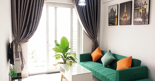 Căn hộ full nội thất cao cấp 2p.n, 2toilet, thiết kế sang trọng nhận ở ngay cc Prosper Plaza.