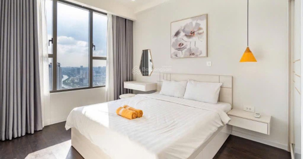 Cho thuê CC Central Garden, 12 triệu, 80m2, 2PN, 2WC, đầy đủ nội thất tại Bến Chương Dương, Q1, HCM