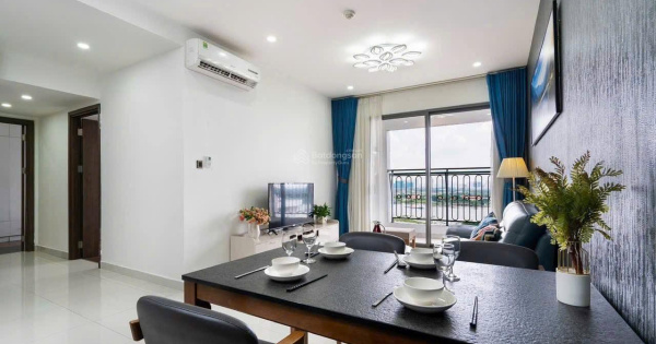 Cho thuê 2PN, 2WC, 88m2 tại Saigon Royal, 24 triệu, view sông, pháo hoa giá tốt nhất thị trường