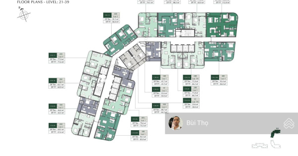 Cần bán căn 2PN diện tích 62m2 trục 08 toà A1 Lumiere Evergreen Vinhomes Smart City