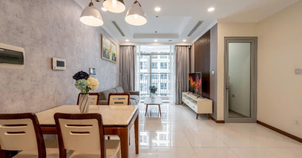 Cho thuê căn hộ 2P 2WC full nội thất khu Vinhomes Tân Cảng