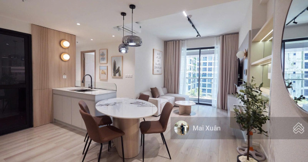 Cho thuê căn hộ 3PN Lumiere Boulevard full bếp, rèm, máy lạnh, bao phí QL giá chỉ 13 triệu/tháng