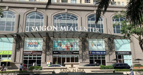 Giỏ hàng cho thuê căn 2PN CH Sài Gòn Mia, từ 15 triệu VND, 76m2, 2PN-2WC. LH: 0939 720 ***