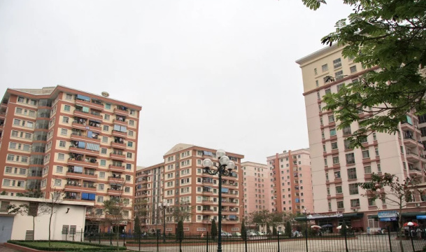Hình ảnh thực tế khu đô thị Văn Quán