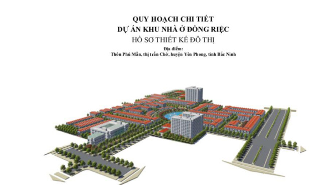 Ảnh mô tả vị trí Khu đô thị Đồng Riệc