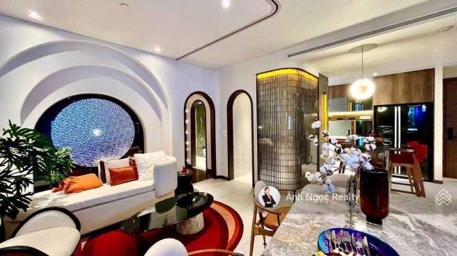 Hình ảnh mặt tiền dự án về đêm