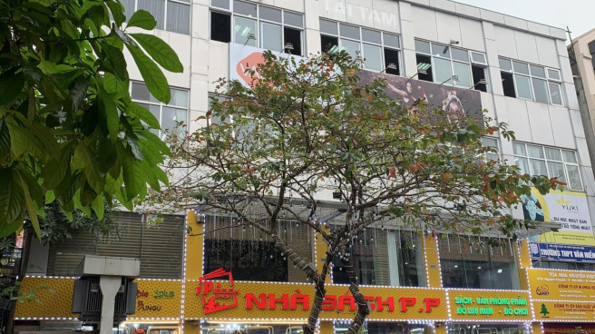 Hình ảnh tổng thể mặt tiền khu vực xung quanh tòa nhà