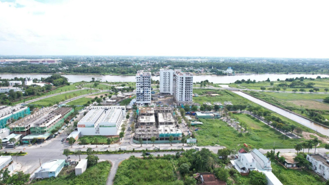 Khu biệt thự ven sông Chánh Mỹ