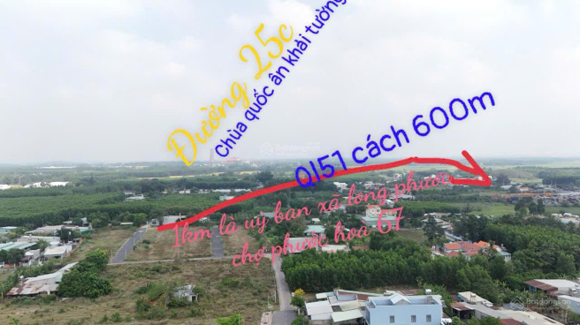 Bản đồ kết nối khu vực dự án Prosper Long Phước