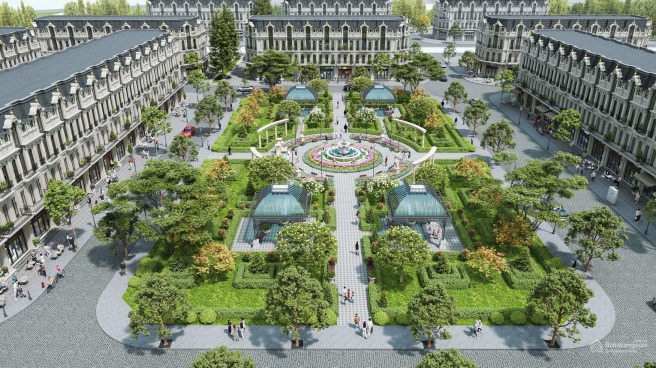 Vị trí dự án Westpoint - Nam đường 32 trên trục đường 32