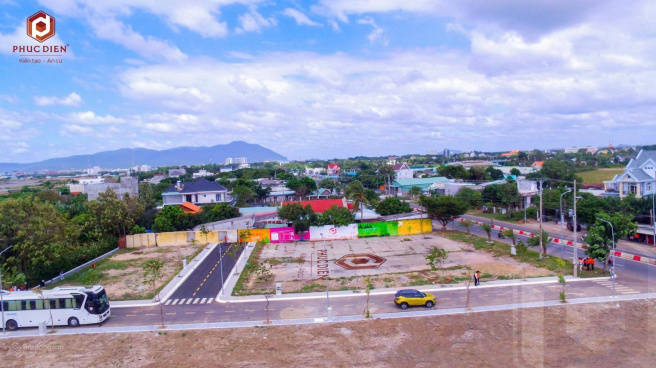 Mặt bằng phân lô dự án Khu dân cư Long Điền