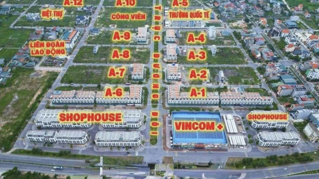 Khu đô thị trung tâm phường Yên Thanh