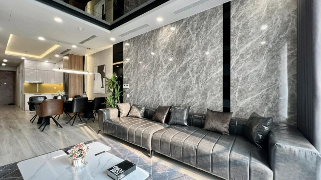 Mô tả không gian nội khu hoặc cảnh quan