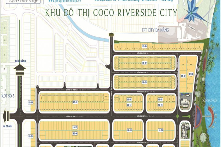 Ảnh mặt bằng thiết kế tổng thể dự án