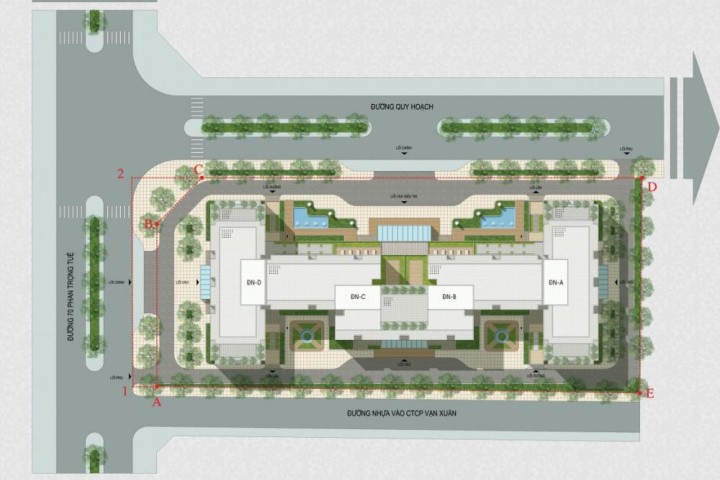 Hình ảnh thực tế khu vực xung quanh dự án