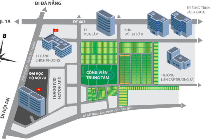 Mặt bằng dự án The Vista