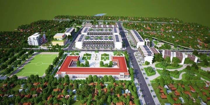 Hình ảnh một góc khu dân cư tại Gia Long Residence