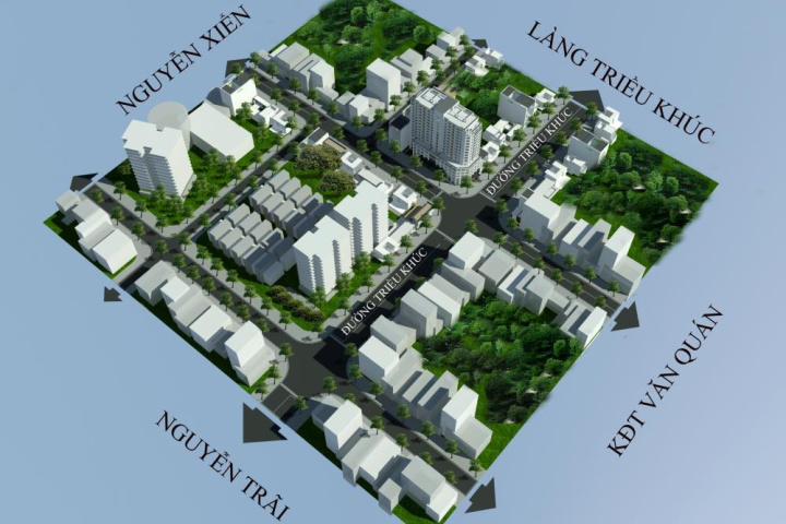 Bản đồ vị trí dự án Diamond Blue