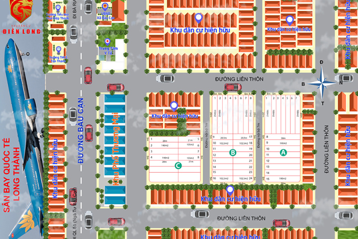 Khu dân cư Điền Long BC