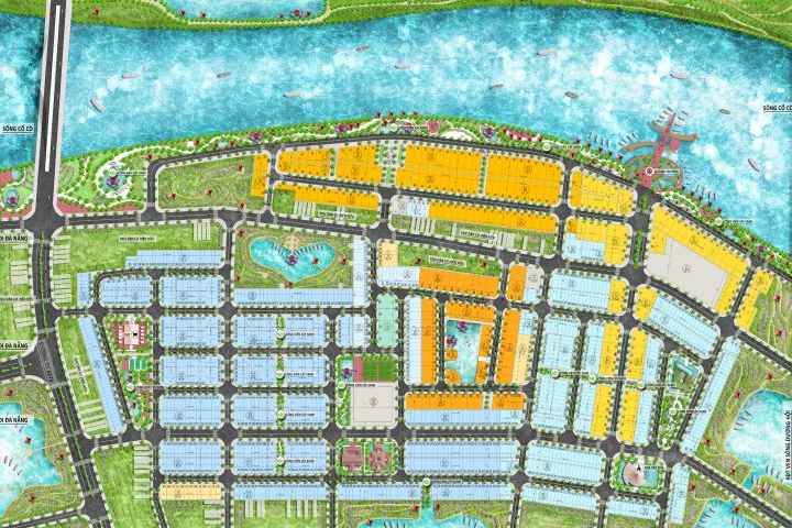 Bản đồ quy hoạch Gem River City