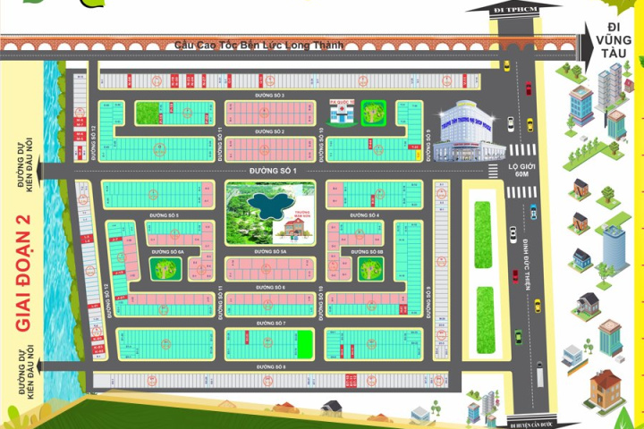 Tiện ích nội khu công viên cây xanh