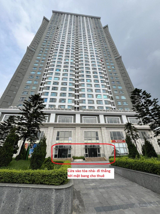 Cho thuê ki ốt, thương mại 2 mặt tiền tầng 1 tòa B IA20 khu Ciputra, 280m2. Giá 80 triệu/th
