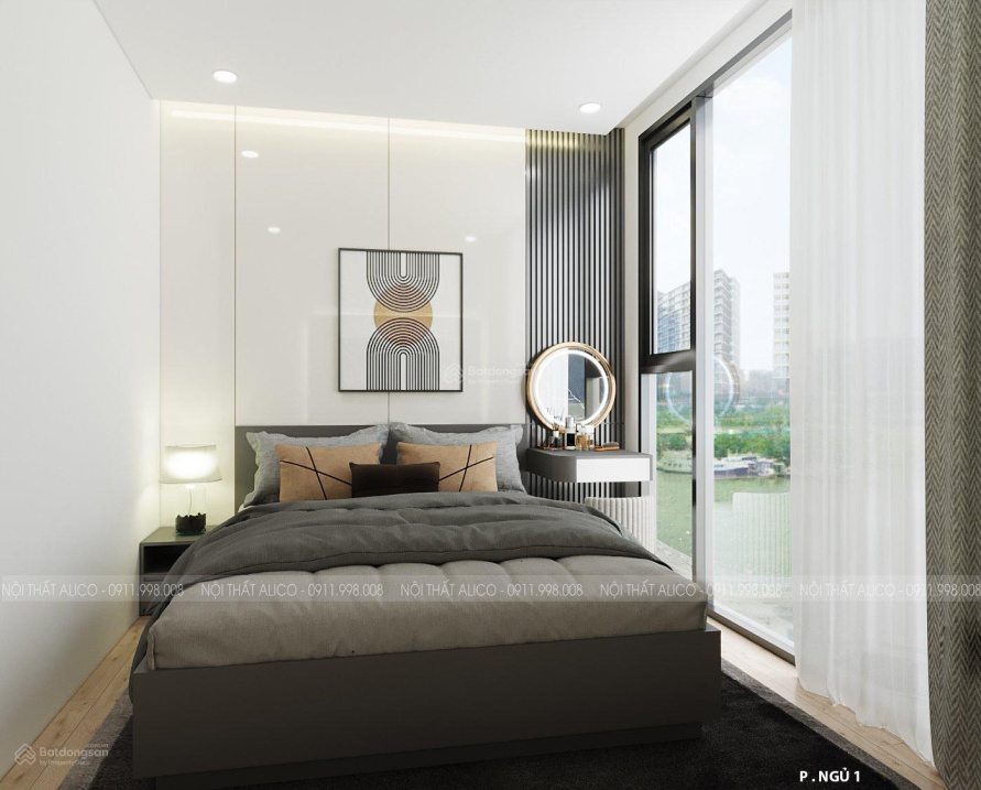 Cho thuê căn hộ SAM Towers 1 - 2PN nội thất 5* căn hộ mới đẳng cấp nhất Đà Nẵng
