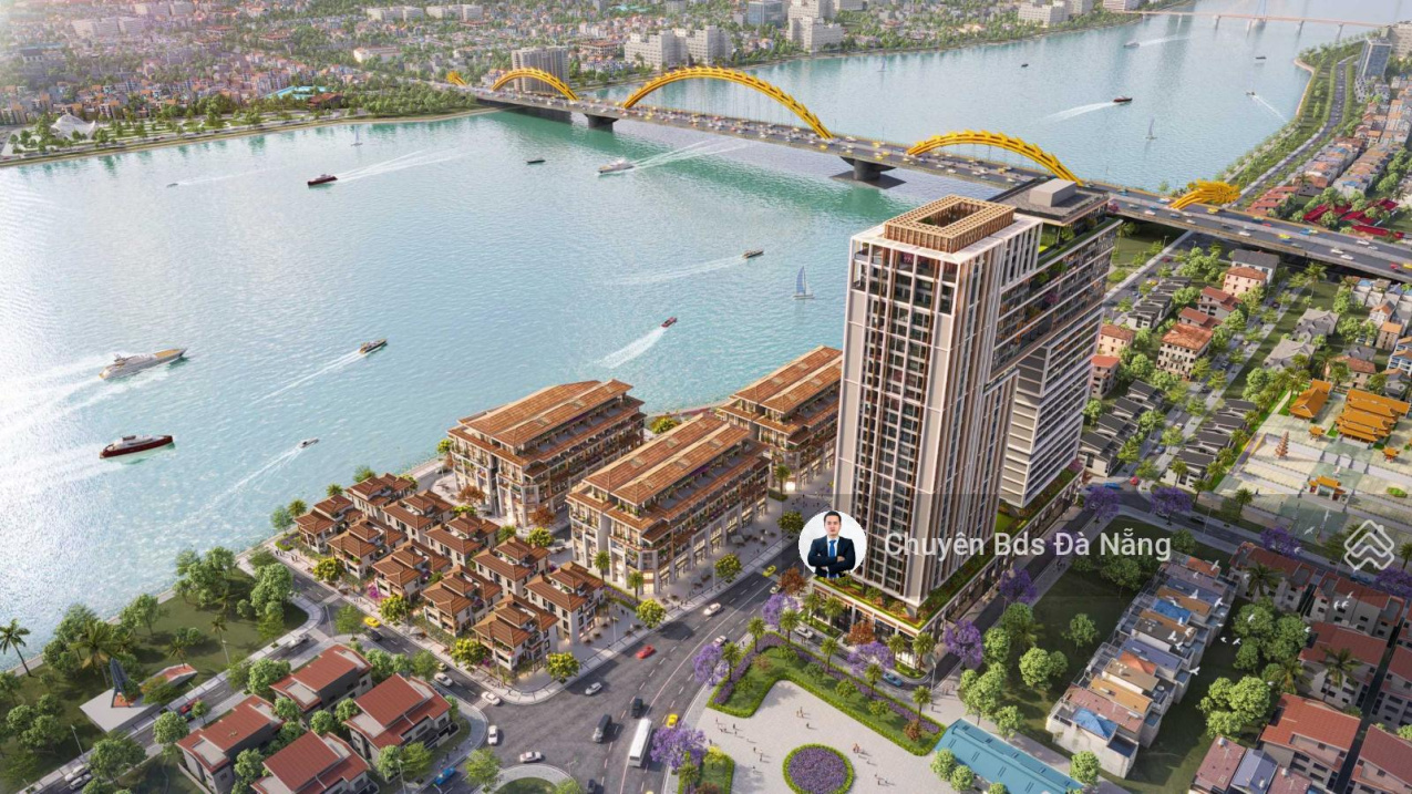 Căn hộ 2PN 3PN view trực diện sông Hàn ngắm pháo hoa tuyệt đẹp ngay cầu Rồng 200m cách biển 800m