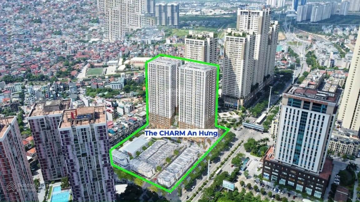 Ngoại giao căn 2-3N The Charm An Hưng: Ban công hướng mát+ tầng đẹp. Booking giữ căn : 0978 831 ***