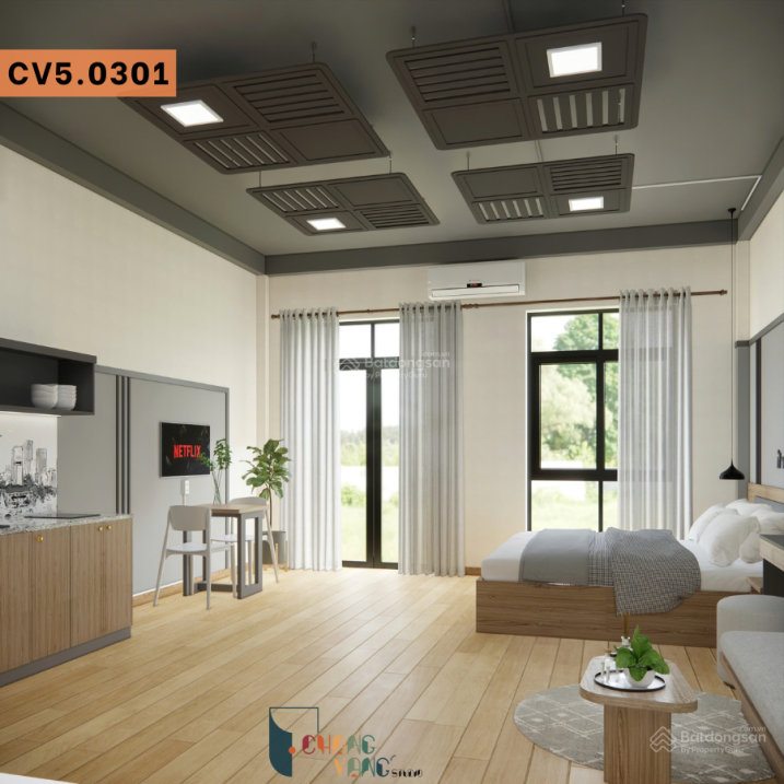 Cho thuê căn hộ dịch vụ studio - full nội thất tại Lakeview - giá tốt tháng 01/2025 (6 - 8tr/tháng)