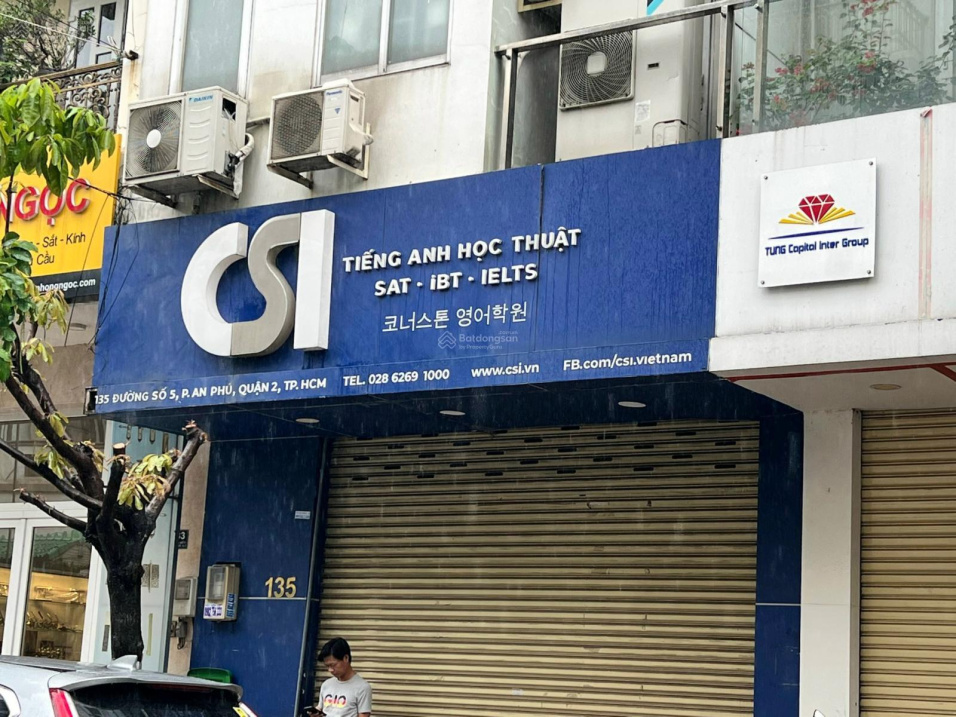 Cho thuê nhà phố làm văn phòng, trung tâm anh ngữ