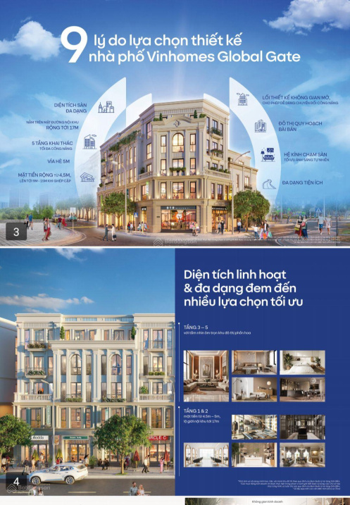 Quỹ căn ngoại giao siêu vip nhà phố, liền kề, shophouse, biệt thự view hồ Vinhomes Cổ Loa