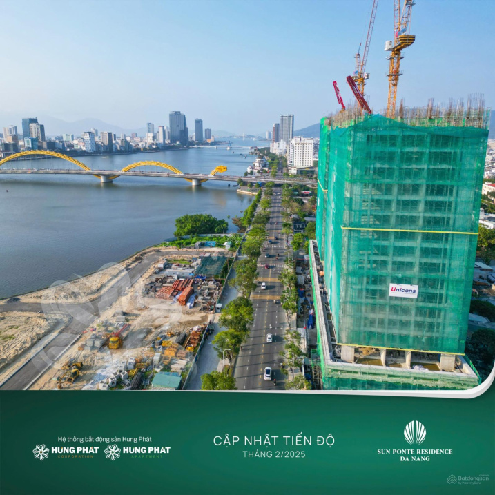 DUY NHẤT 1 CĂN 2 NGỦ SUN PONTE VIEW CỰC ĐỈNH CẠNH CẦU RỒNG GIÁ CHỈ 5,X TỶ FULL, GIÁ GỐC GĐ1 TỪ CĐT!