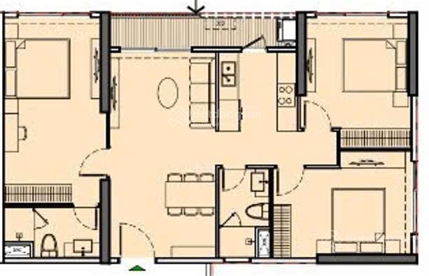 Quỹ căn 2PN và 3PN - view thoáng đẹp - CK cao. Chính sách ưu đãi khủng sau Tết. LH 0966 834 ***