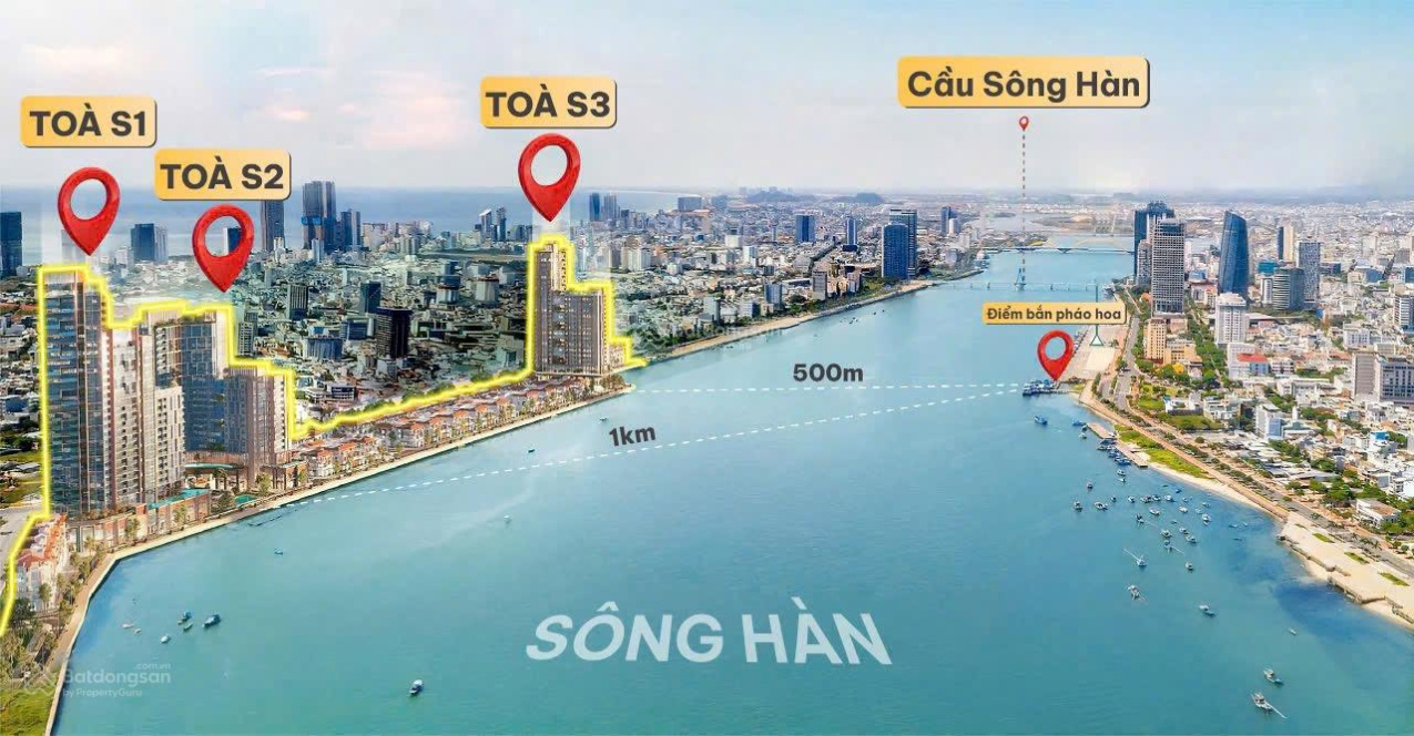 Giỏ hàng độc quyền căn hộ Sun Symphony chiết khấu cao 22% - view trực diện sông hàn - giá gốc CĐT