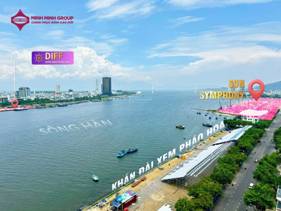 Còn vài suất ngoại giao căn hộ Symphony view sông hàn, pháo hoa