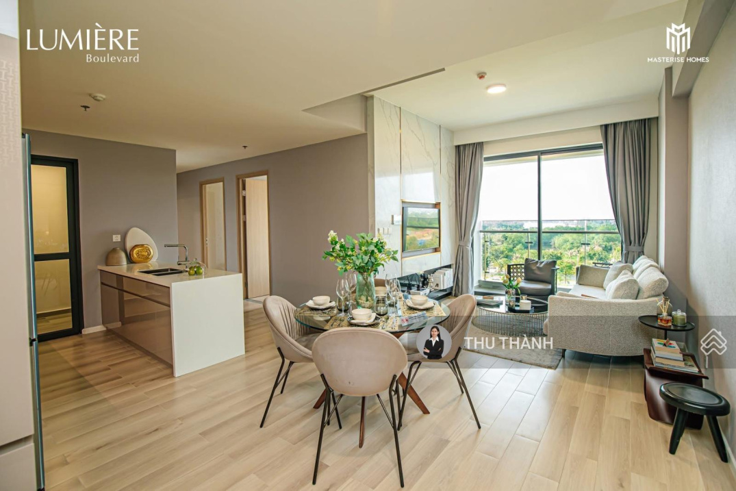 Bán gấp 2PN2WC giá tốt 3,980 tỷ, rẻ nhất thị trường, view hồ bơi, Lumiere Vinhomes Grand Park Q9