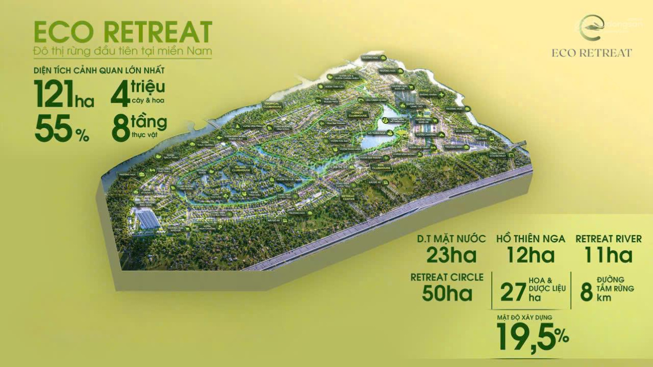 Mở bán đợt 1 EcoRetreat, ưu đãi booking lên tới 200tr, giỏ hàng nhiều căn đẹp - 0909 407 ***