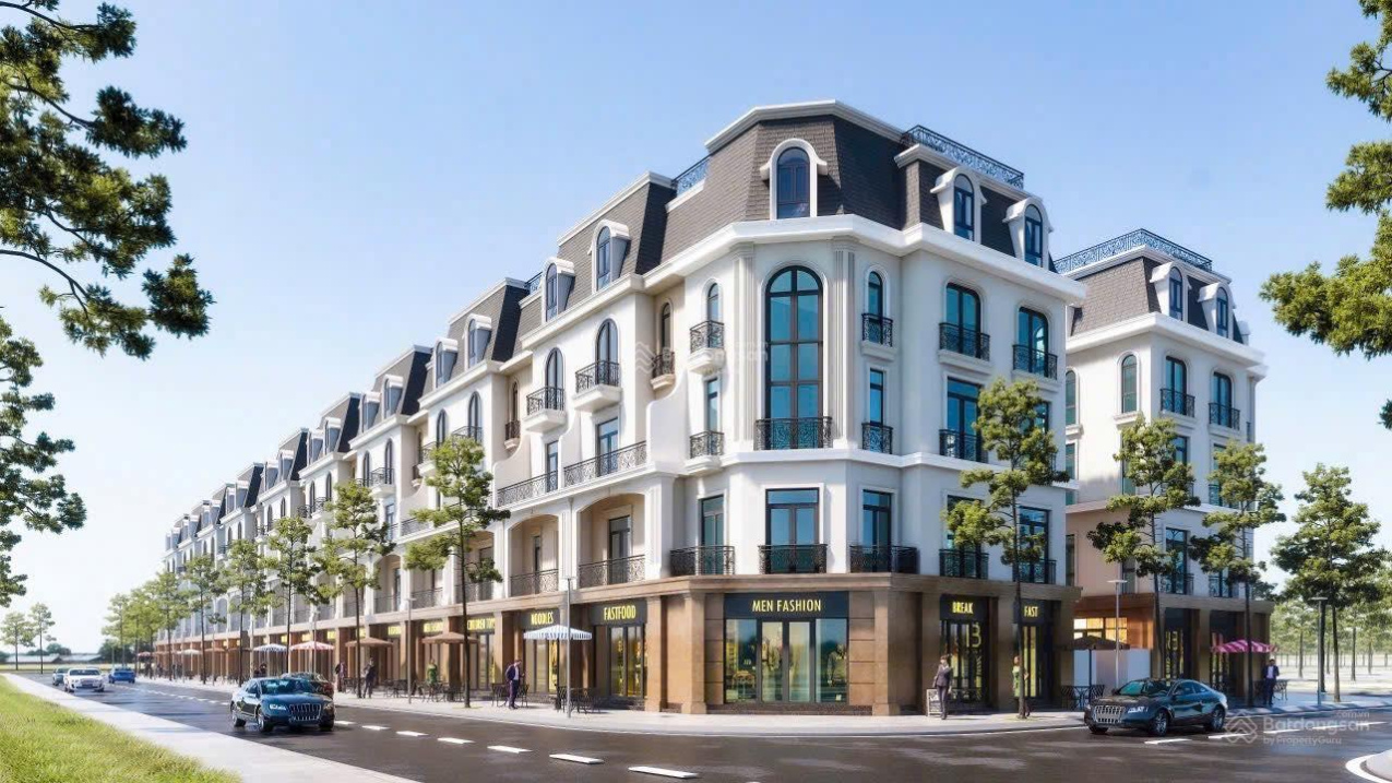 Quỹ hàng độc quyền 79 căn mặt công viên dự án hoang huy green river nhà 4 tầng 77 m2 giá 6 tỷ