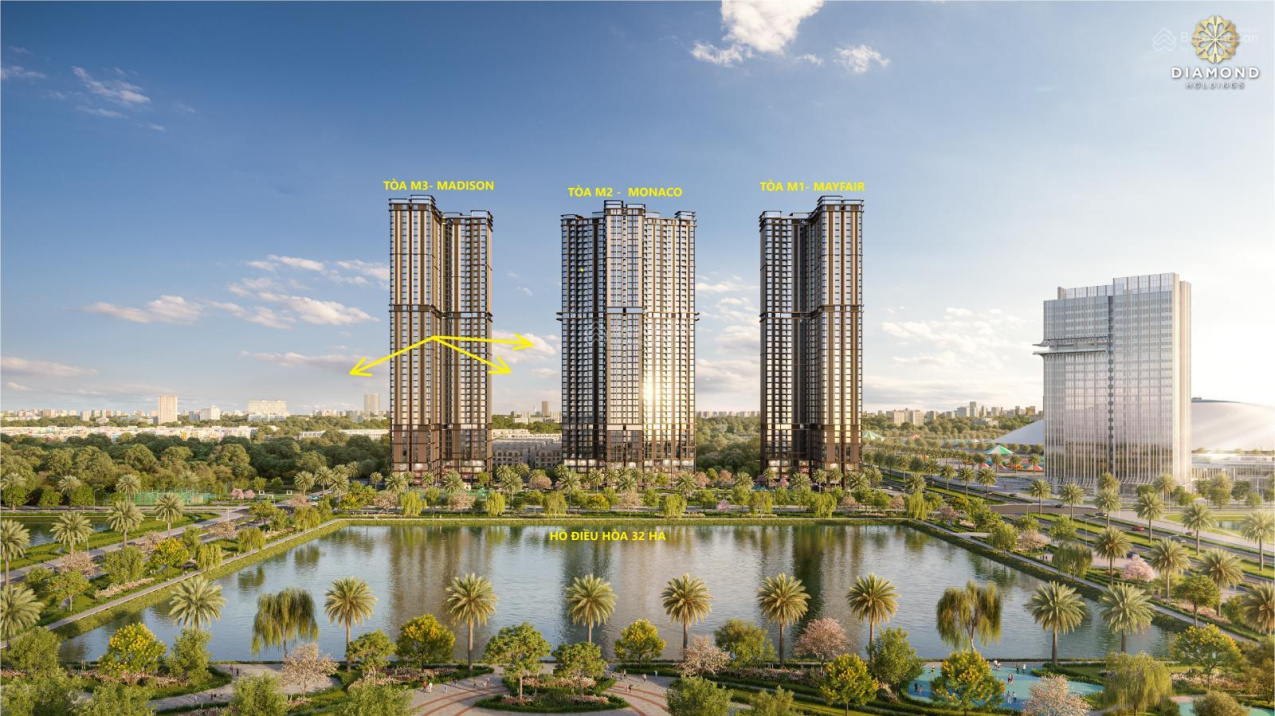 Chung cư Cosmopolitan MIK Cổ Loa căn 2PN 70m2 giá chỉ 89tr/m2 C.Khấu 15,5%, Quà tặng 500 triệu