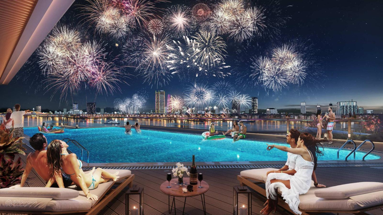 Duy nhất căn hộ 2PN toà S3 view Sông Hàn, Pháo hoa tầng cao của Sun Symphony giá gốc từ CDT GD1