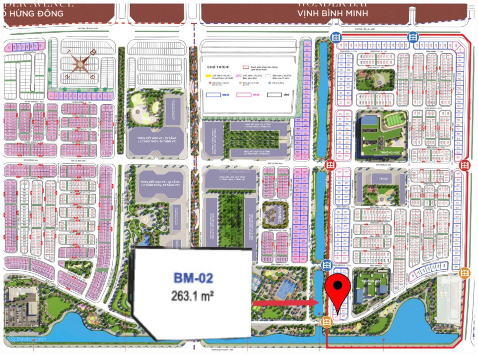 Siêu phẩm biệt thự góc VVIP view 2 mặt công viên