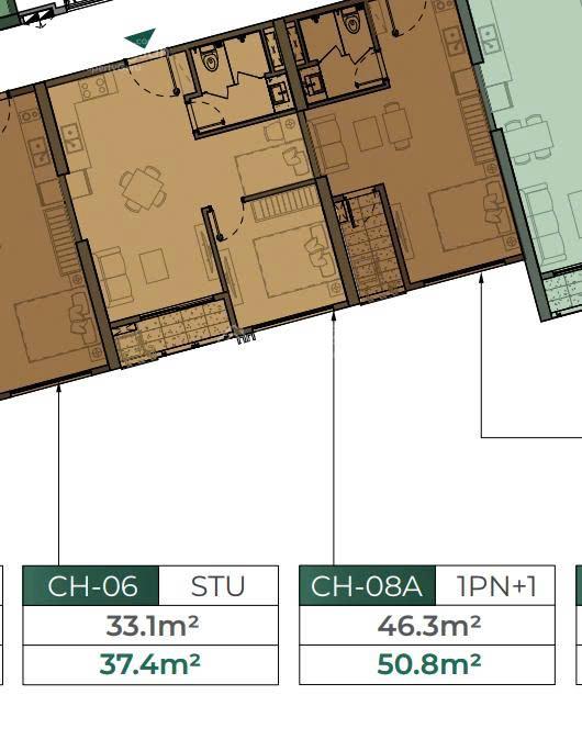 1PN+ M2 Cosmopolitan Cổ Loa, layout vuông vắn thoáng đẹp
