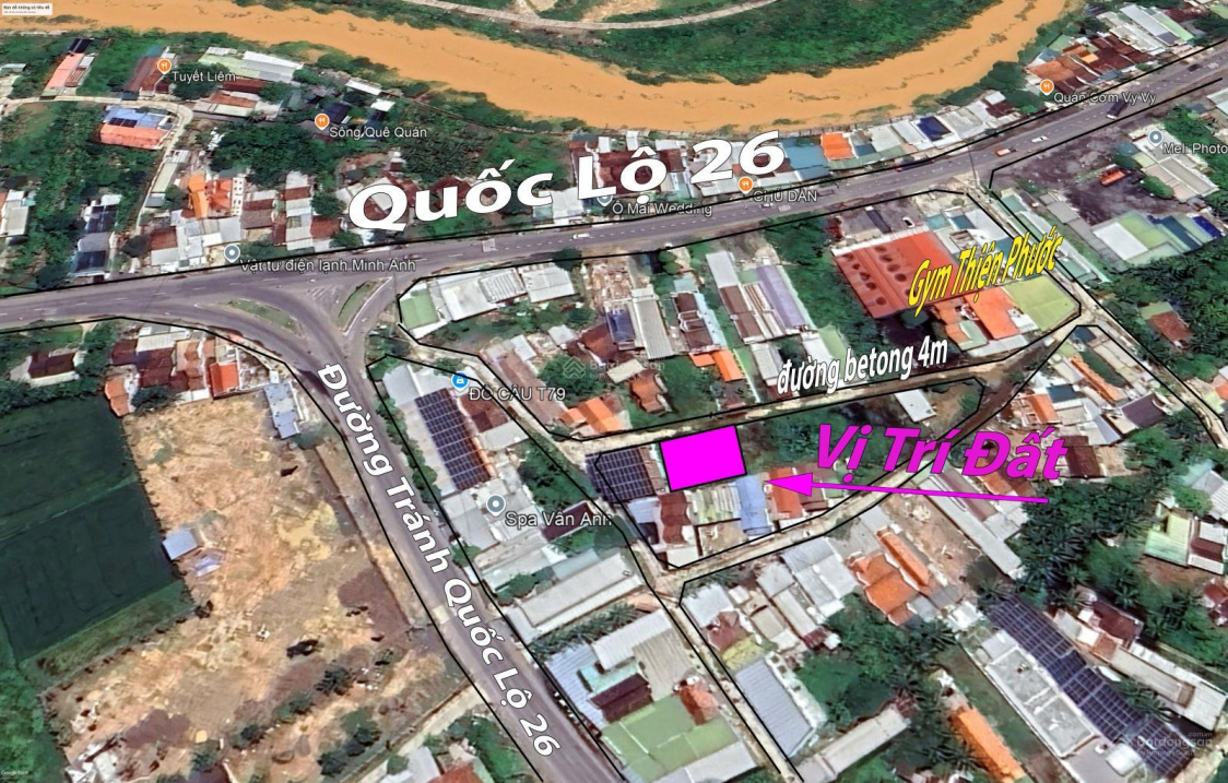 Bán đất thôn Bình Thành ngay Kho Nước Long Lợi