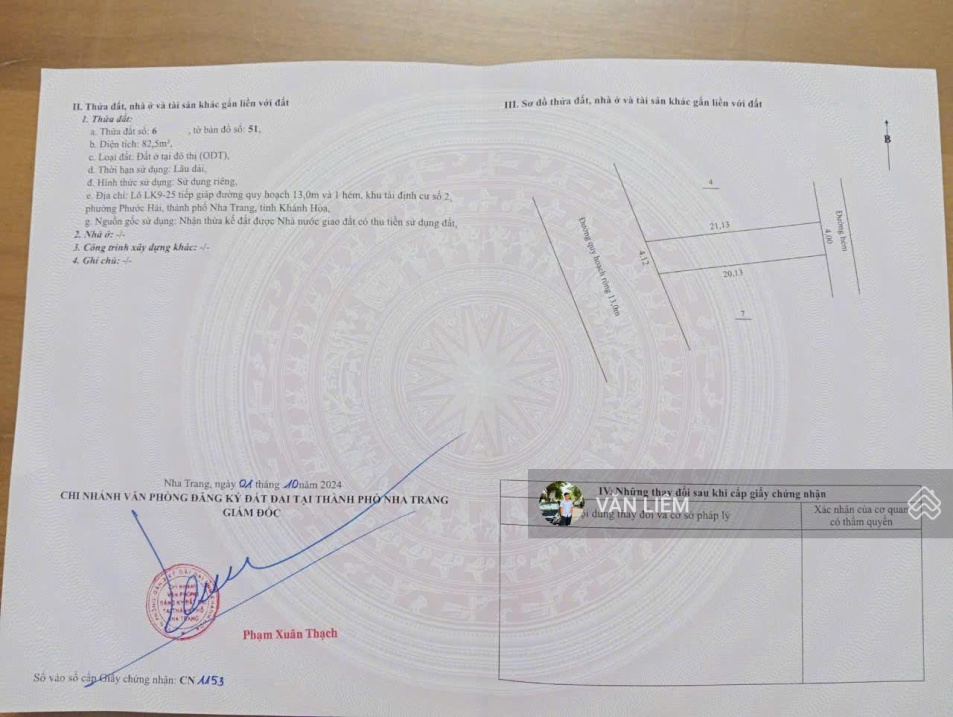 Bán đất TĐC Hà Quang 2 view sông, 2 mặt tiền đường - Diện tích: 82,5m2