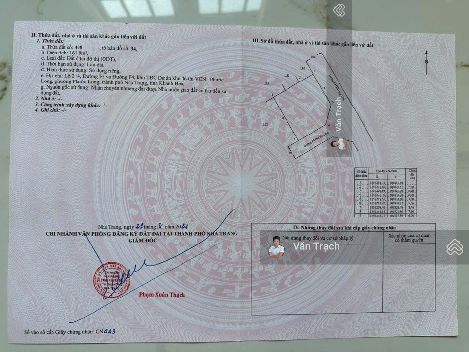 Bán lô góc 2 mặt tiền TDC Phước Long Nha Trang sổ đỏ riêng xây dựng tự do sang tên nhanh chóng