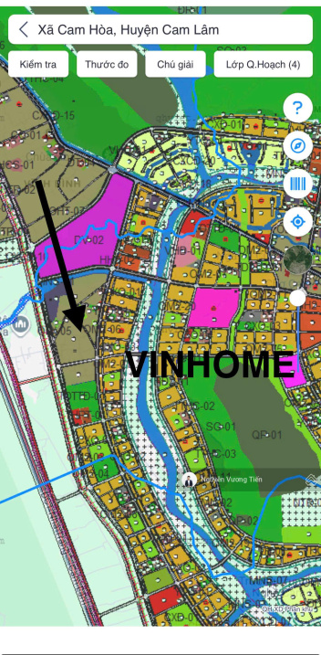 Hàng hiếm Cam Lâm: 480m² full thổ cư, ngang 12m, sát Vinhomes giá chỉ 6tr/m2 thổ cư 100%