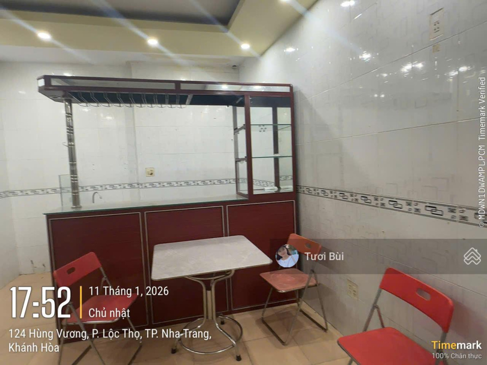 Nhà 2 tầng hẻm Hùng Vương DT 23.8m2 SD thực tế 28m2, ngang 5,4m, cách biển 300m cần bán nhanh