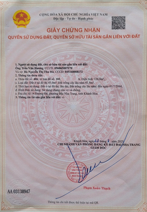 Lô góc 2 mặt tiền Thân Nhân Trung rộng 22m có dòng tiền sẵn - giá 80 triệu/m2